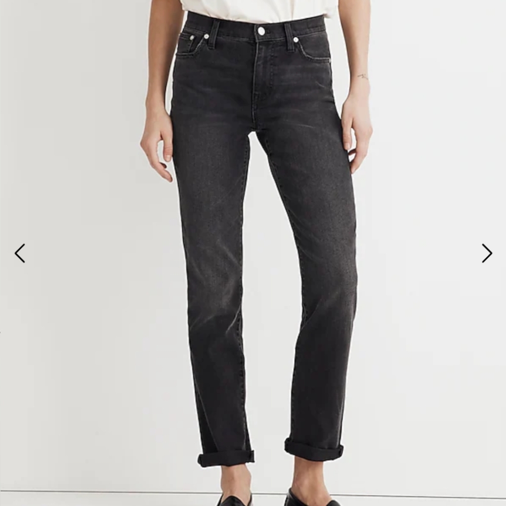 Madewell The Slim Boyjean in Allwood Wash 24